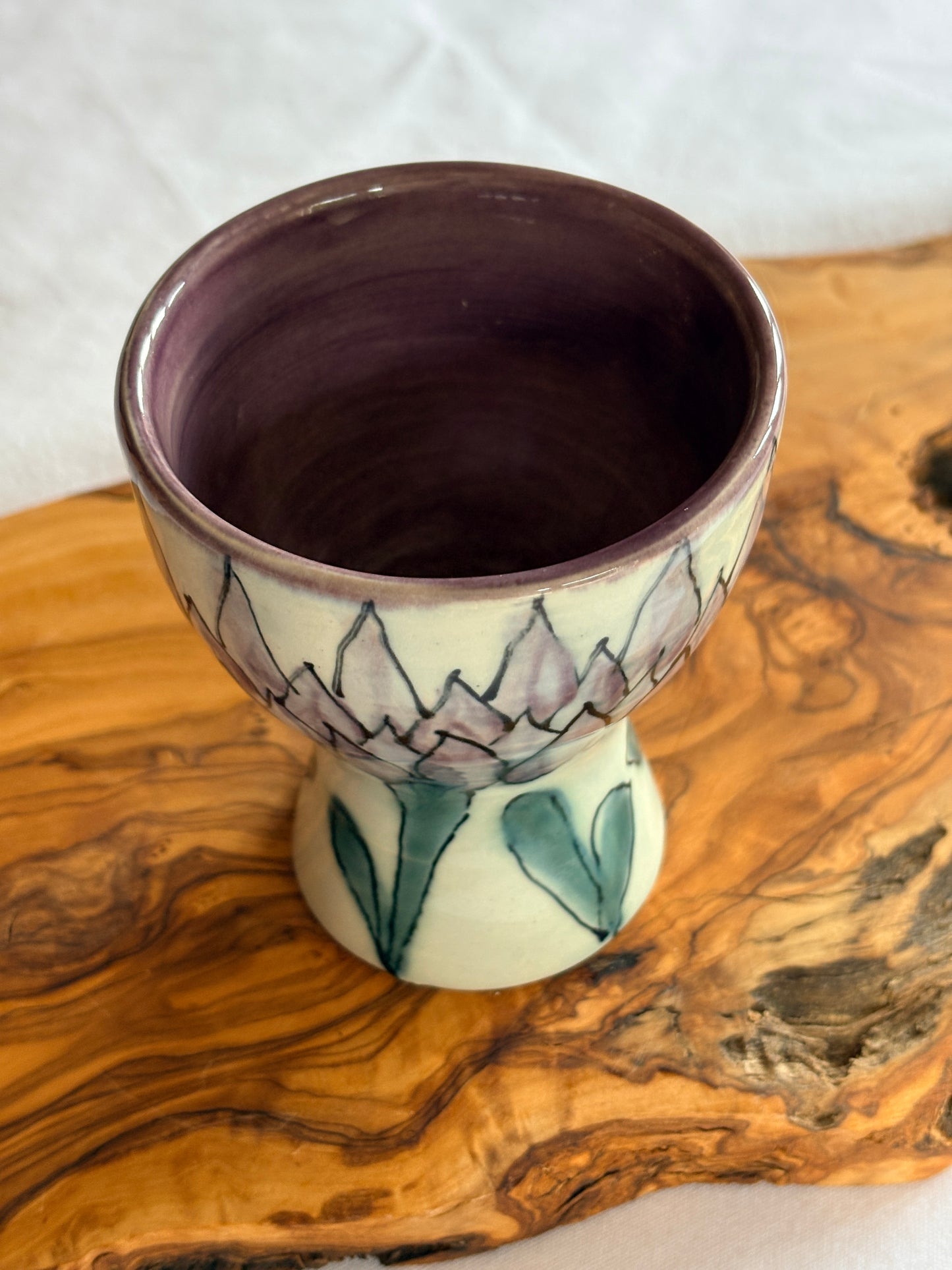 Protea Botanical Goblets – Petal & Earth Collection