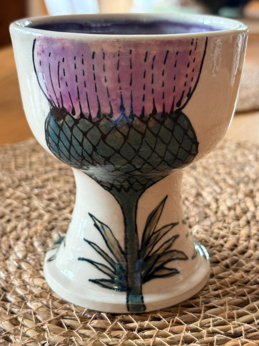 Thistle Botanical Goblets – Petal & Earth Collection