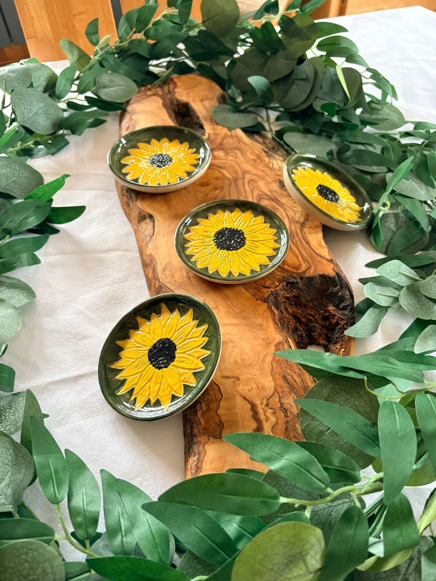 Sunflower Coaster Set (4) – Petal & Earth Collection